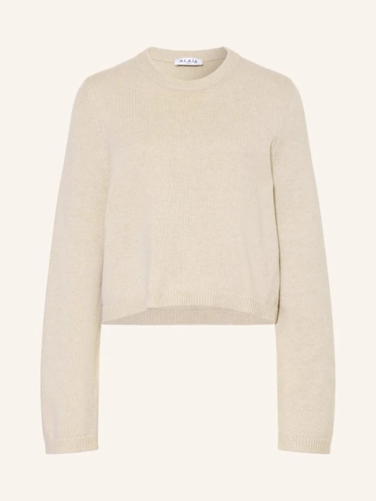 Zdjęcie produktu Alaïa Sweter Z Kaszmiru beige