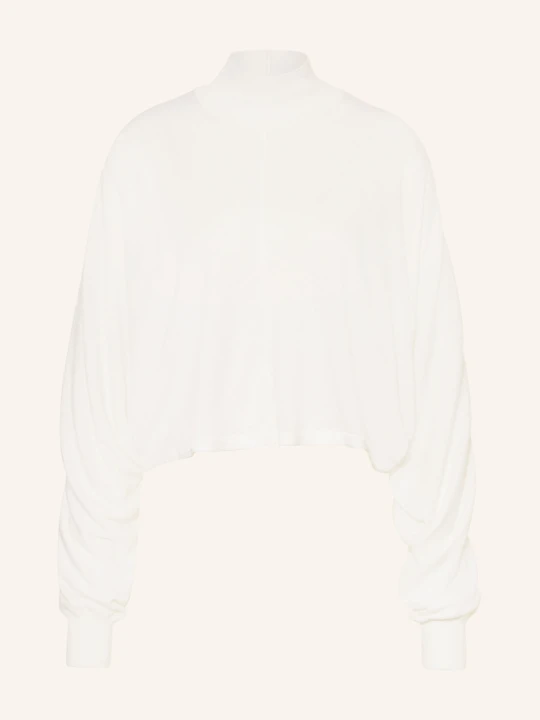 Zdjęcie produktu Alaïa Sweter Z Lnu weiss BIAŁY