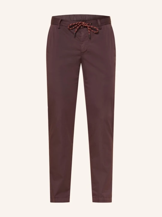 Zdjęcie produktu Alberto Chinosy Jump Slim Fit lila CIEMNOCZERWONY