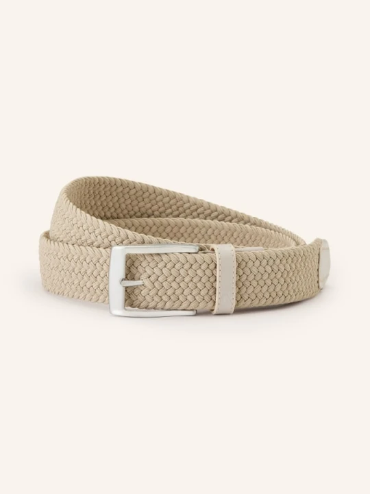 Zdjęcie produktu Alberto Pasek Pleciony Basic beige