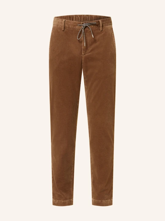 Zdjęcie produktu Alberto Spodnie Sztruksowe Jump W Stylu Dresowym Slim Fit braun JASNOBRĄZOWY