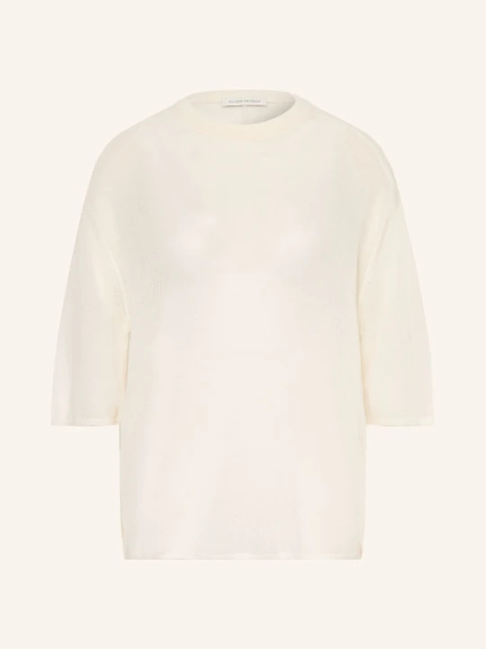 Zdjęcie produktu Alcidia Da Veiga Dzianinowa Koszulka Z Kaszmiru beige ECRU