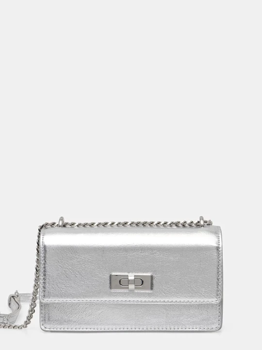 Zdjęcie produktu Aldo torebka crossbody damska BELLAGRACE srebrny