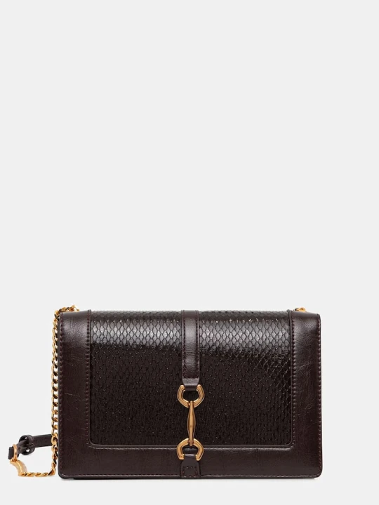 Zdjęcie produktu Aldo torebka crossbody damska z imitacji skóry KRISTENA brązowy