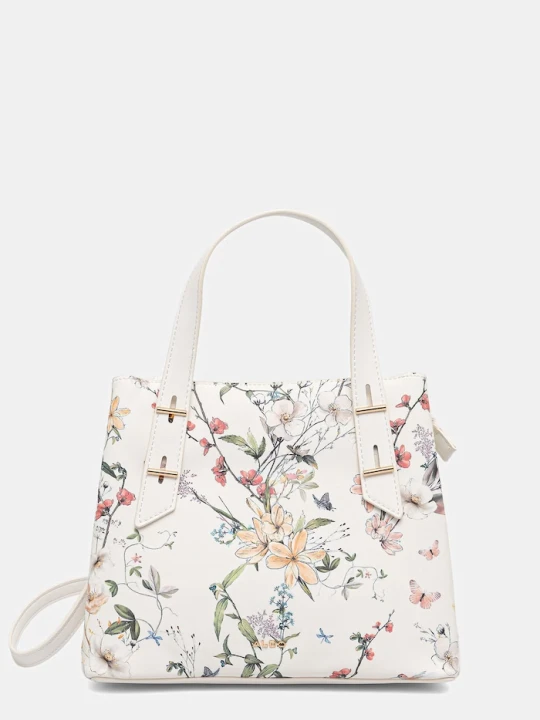 Zdjęcie produktu Aldo torebka crossbody damska z imitacji skóry ZARRIABLOOM biały