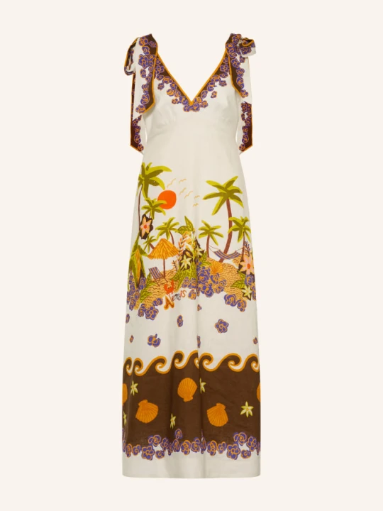 Zdjęcie produktu Alémais Sukienka Lniana Island Cove beige
