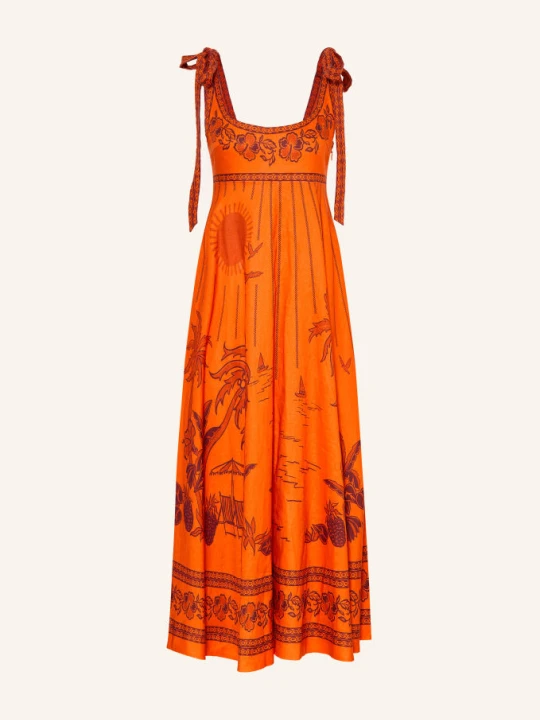 Zdjęcie produktu Alémais Sukienka Lniana orange