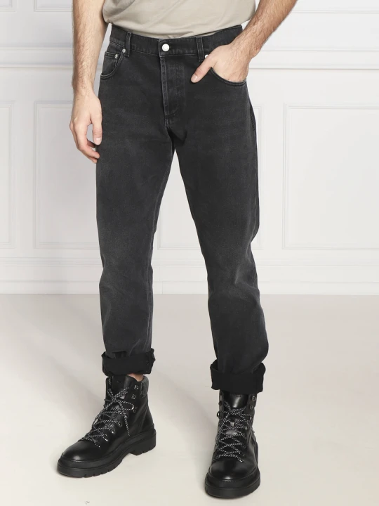 Zdjęcie produktu Alexander McQueen Jeansy QUY70 | Tapered fit czarny