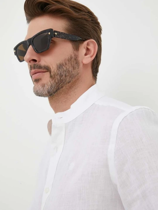 Zdjęcie produktu Alexander McQueen okulary przeciwsłoneczne brązowy
