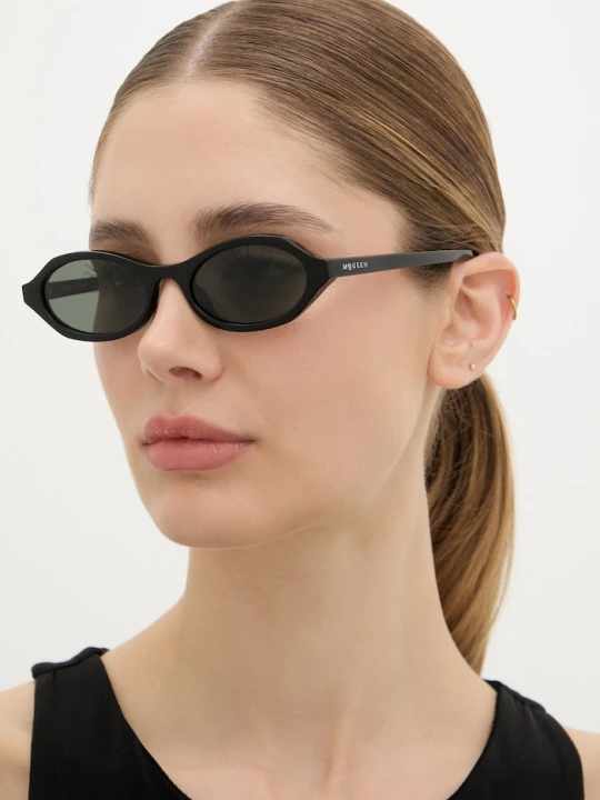 Zdjęcie produktu Alexander McQueen okulary przeciwsłoneczne damskie czarny