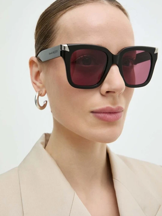 Zdjęcie produktu Alexander McQueen okulary przeciwsłoneczne czarny