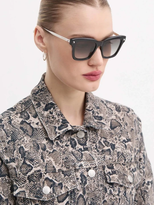 Zdjęcie produktu Alexander McQueen okulary przeciwsłoneczne czarny