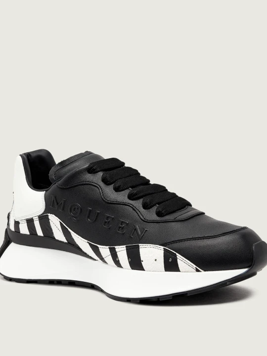 Zdjęcie produktu Alexander McQueen Skórzane sneakersy czarny