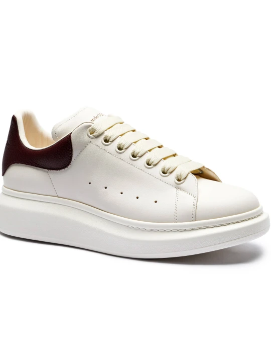 Zdjęcie produktu Alexander McQueen Skórzane sneakersy ecru