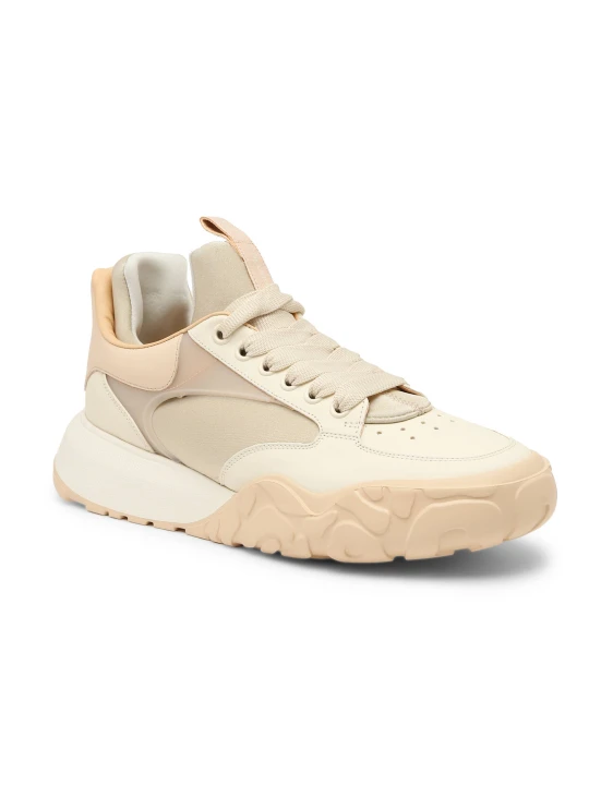 Zdjęcie produktu Alexander McQueen Skórzane sneakersy beżowy