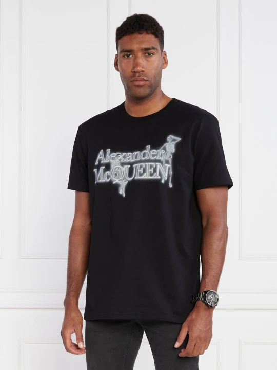Zdjęcie produktu Alexander McQueen T-shirt NEON SKEL | Loose fit czarny