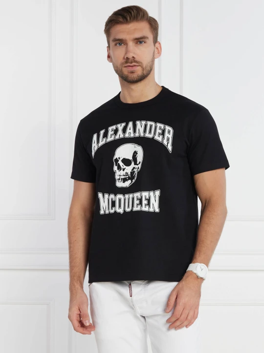 Zdjęcie produktu Alexander McQueen T-shirt | Oversize fit czarny