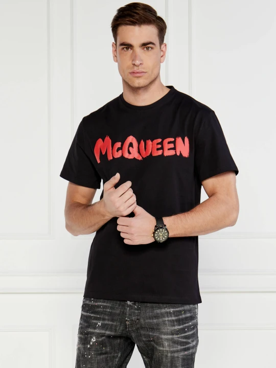 Zdjęcie produktu Alexander McQueen T-shirt | Regular Fit czarny
