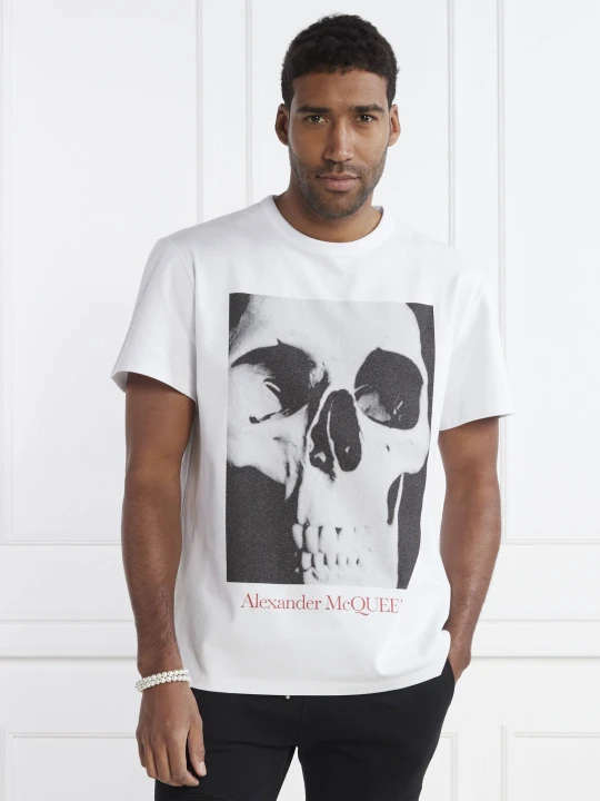Zdjęcie produktu Alexander McQueen T-shirt | Regular Fit biały