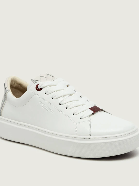 Zdjęcie produktu Alexander Smith Skórzane sneakersy LONDON biały