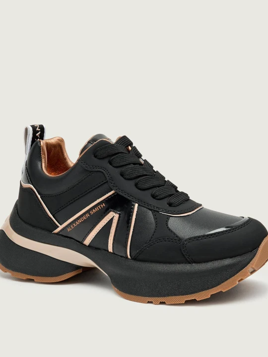 Zdjęcie produktu Alexander Smith Skórzane sneakersy VICTORIA WOMAN czarny