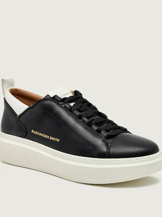 Zdjęcie produktu Alexander Smith Skórzane sneakersy WEMBLEY czarny