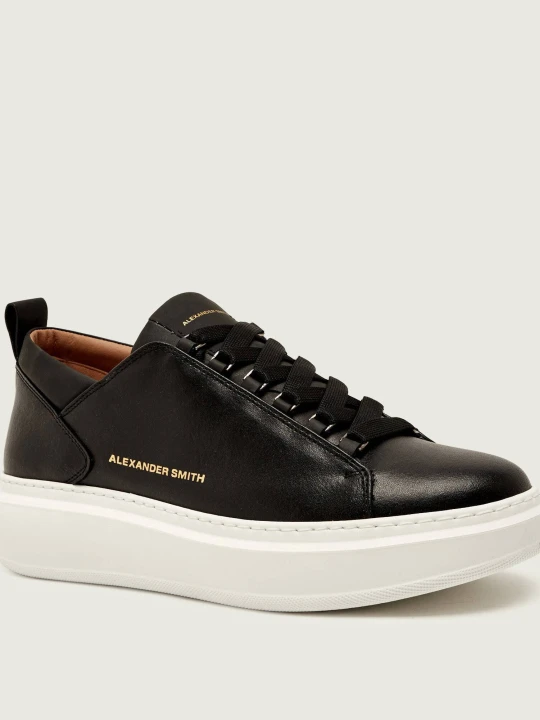 Zdjęcie produktu Alexander Smith Skórzane sneakersy WEMBLEY czarny