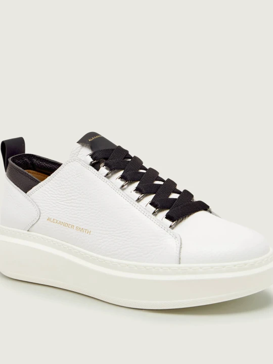 Zdjęcie produktu Alexander Smith Skórzane sneakersy WEMBLEY DECONSTRUCTED biały