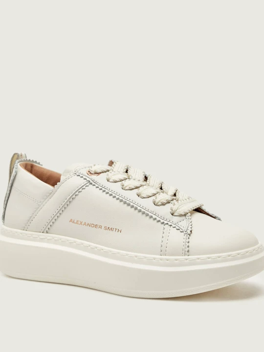 Zdjęcie produktu Alexander Smith Skórzane sneakersy WEMBLEY UNLINED WOMAN biały