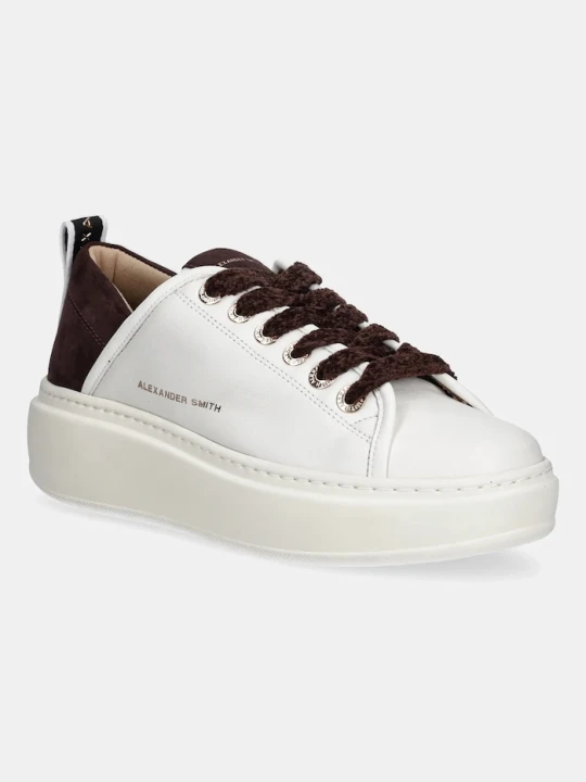 Zdjęcie produktu Alexander Smith sneakersy skórzane Wembley High biały