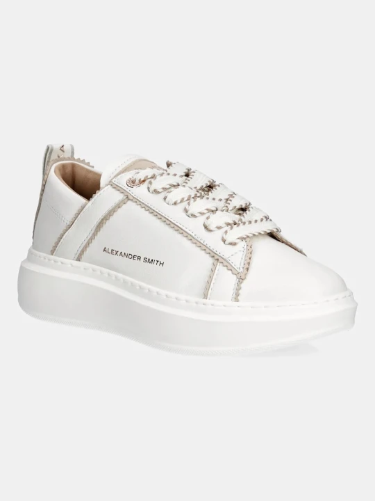Zdjęcie produktu Alexander Smith sneakersy skórzane Wembley Unlined beżowy