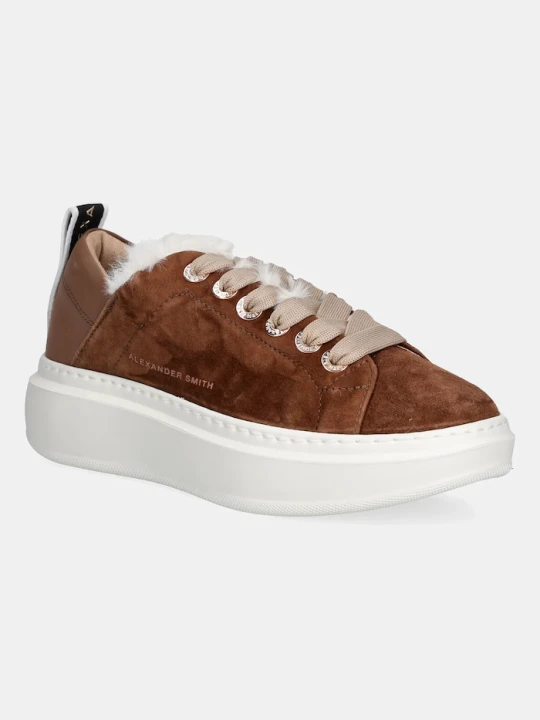 Zdjęcie produktu Alexander Smith sneakersy Wembley Folded brązowy