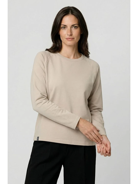 Zdjęcie produktu alife and kickin Bluza "Marcia" w kolorze beżowym rozmiar: L