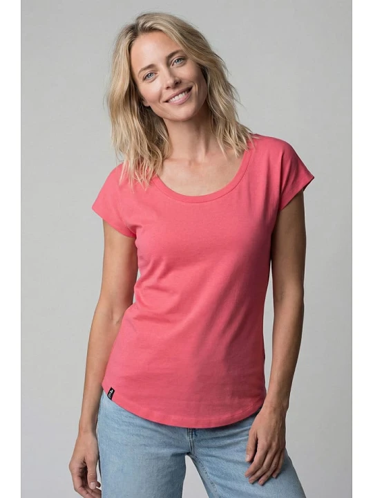 Zdjęcie produktu alife and kickin Koszulka "Eira" w kolorze różowym rozmiar: XL