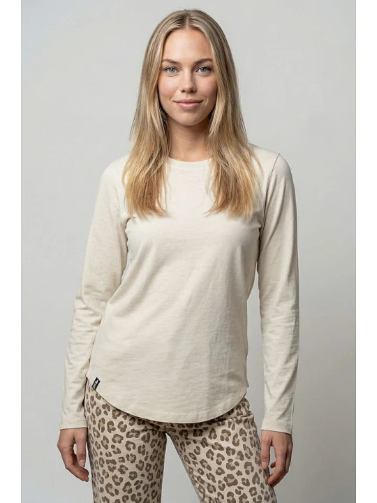 Zdjęcie produktu alife and kickin Koszulka "Leabella" w kolorze kremowym rozmiar: XL