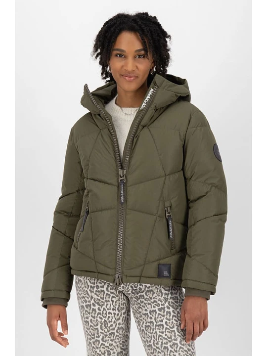 Zdjęcie produktu alife and kickin Kurtka zimowa "KasandraAK" w kolorze khaki rozmiar: S