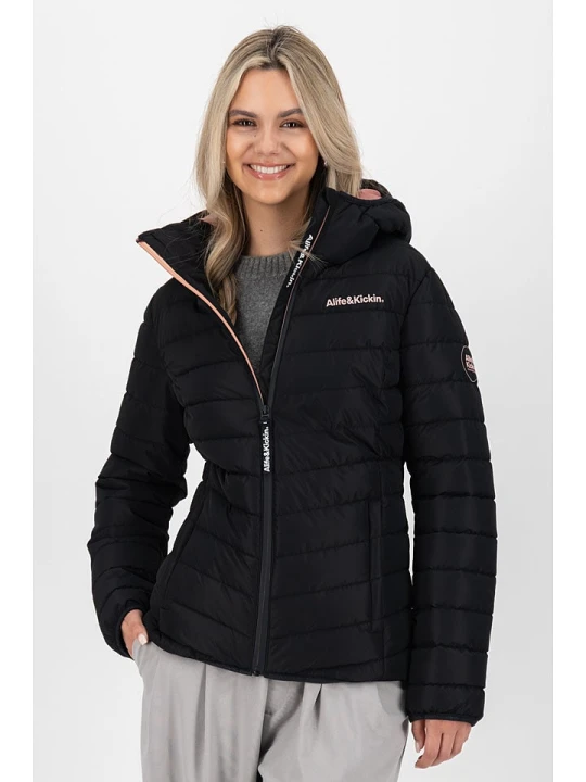 Zdjęcie produktu alife and kickin Kurtka zimowa "RabeaAK" w kolorze czarnym rozmiar: XL
