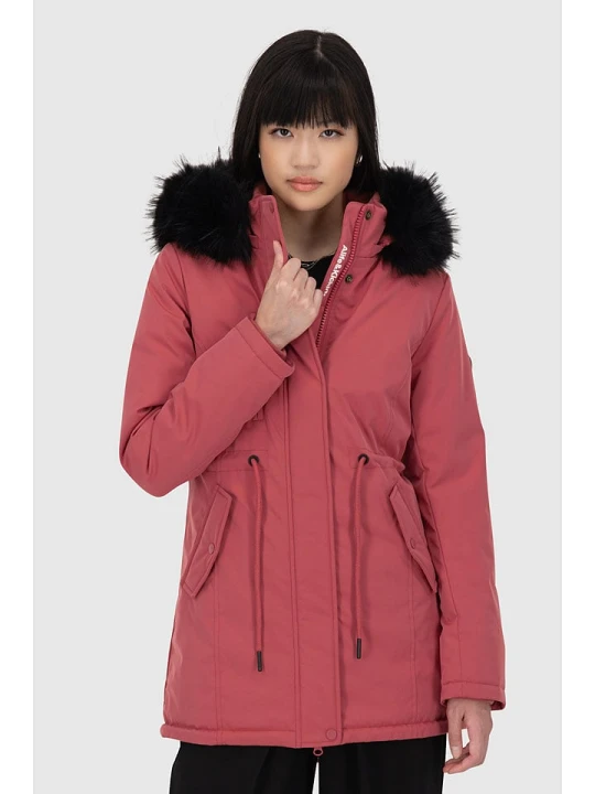 Zdjęcie produktu alife and kickin Parka "KierseyAK" w kolorze łososiowym rozmiar: M