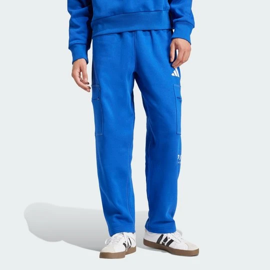 Zdjęcie produktu ALL SZN Fleece Graphic Loose Cargo Pants Adidas niebieski