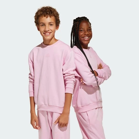 Zdjęcie produktu All SZN Graphic Crew Sweatshirt Kids Adidas różowy