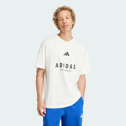 Zdjęcie produktu ALL SZN Graphic T-Shirt Adidas Off White