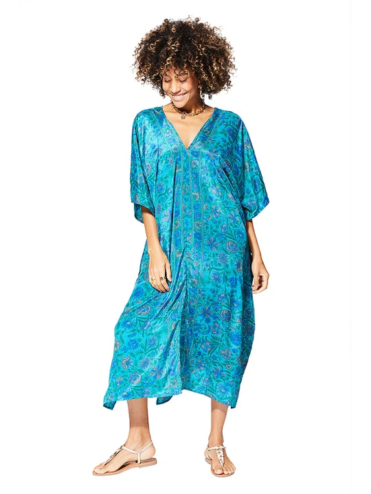 Zdjęcie produktu Aller Simplement Kaftan w kolorze niebieskim rozmiar: 34-40