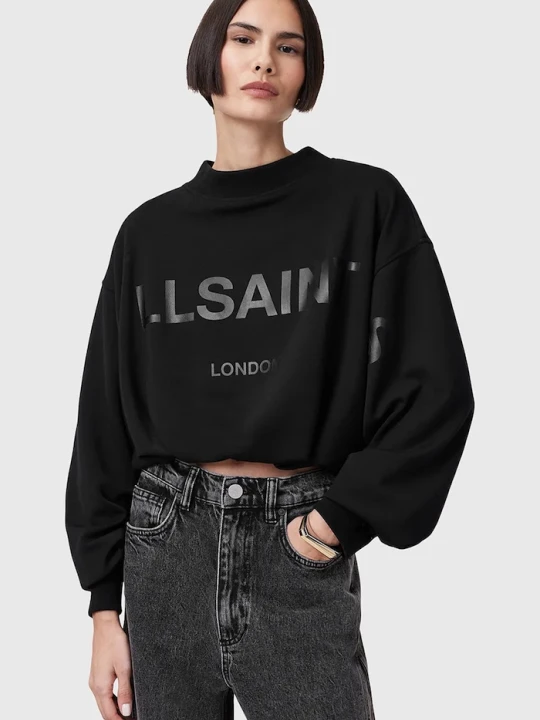 Zdjęcie produktu AllSaints bluza bawełniana BIGGY ASTER czarny