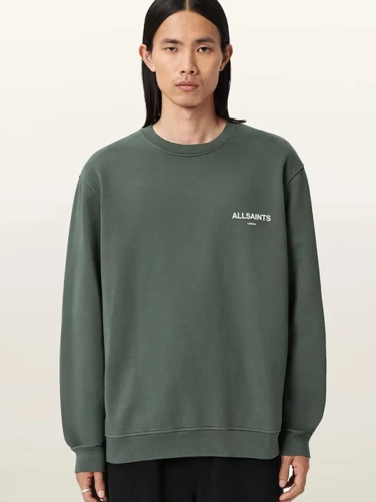 Zdjęcie produktu AllSaints bluza bawełniana zielony