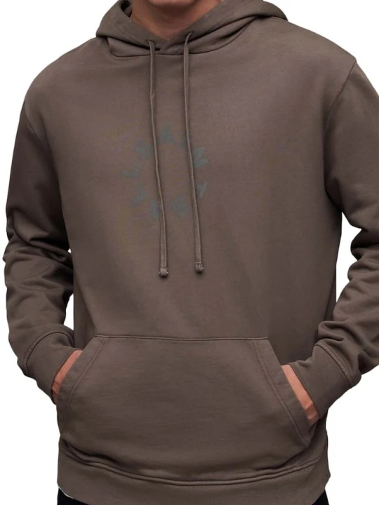 Zdjęcie produktu AllSaints bluza bawełniana MG079Z TIERRA OTH HOODY brązowy