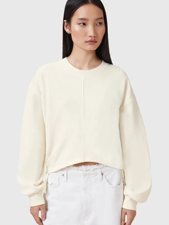 Zdjęcie produktu AllSaints bluza bawełniana MIRA beżowy