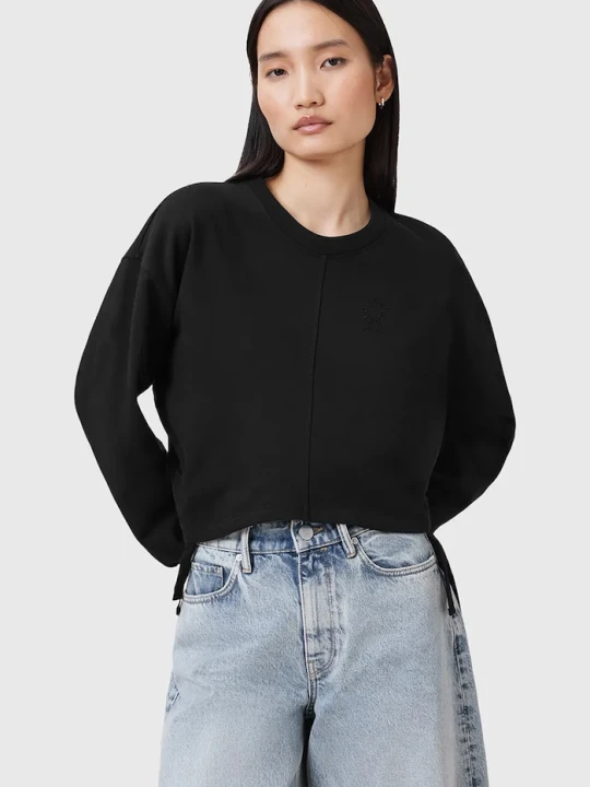 Zdjęcie produktu AllSaints bluza bawełniana MIRA czarny