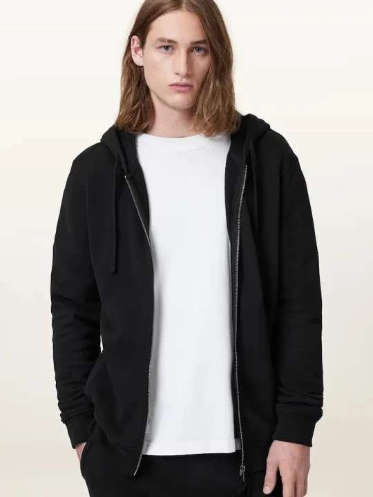 Zdjęcie produktu AllSaints bluza bawełniana RAVEN czarny