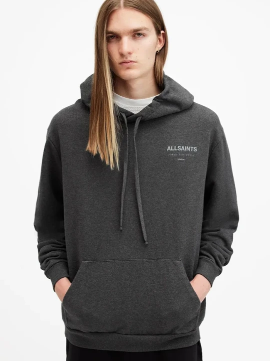 Zdjęcie produktu AllSaints bluza bawełniana UNDERGROUND szary