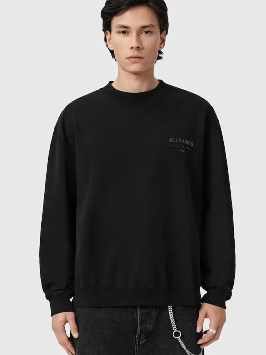 Zdjęcie produktu AllSaints bluza bawełniana XANDER czarny